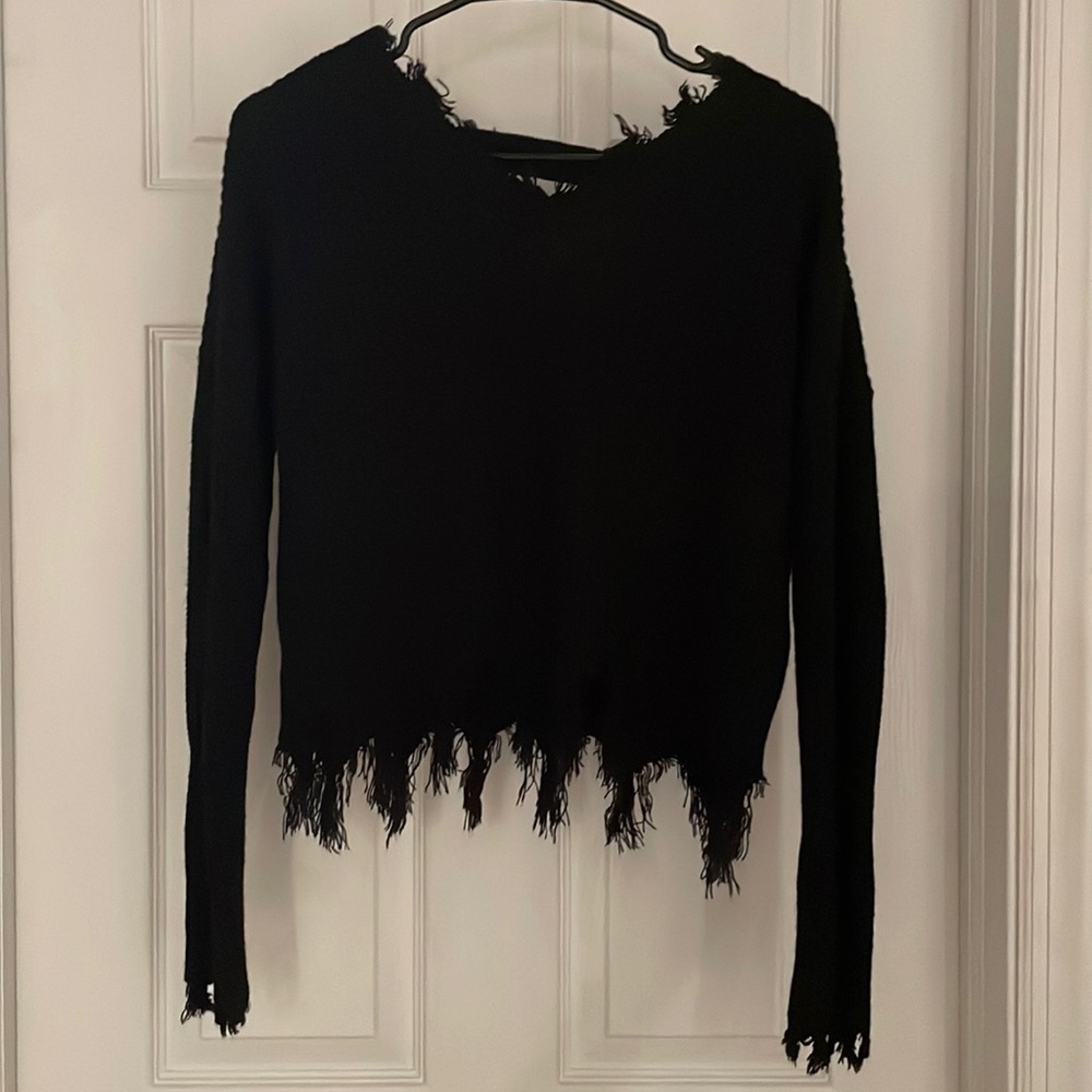 Black sweater